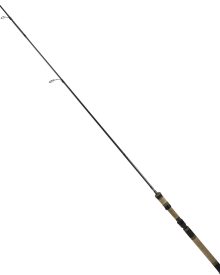 Okuma GSP-S-762L Guide Select Pro Trout Spinning Rod, 7'6" Length, 2 Piece, 2-6 lb Line Rate, 1/8-1/2 oz Lure Rate, Light Power, Black